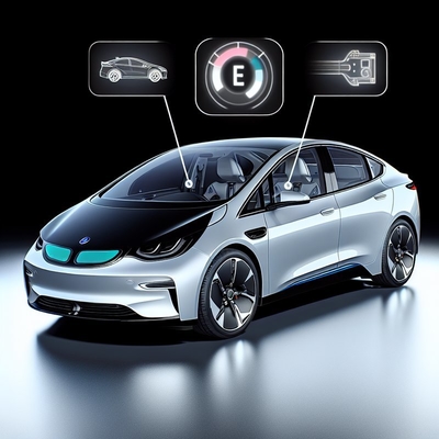 Mercedes Benz EQE 500 EV Electric SUV with MBUX Infotainment System