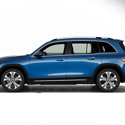 Innovative Mercedes Benz SUV featuring smart safety technologies and driver assistance for enhanced operational security